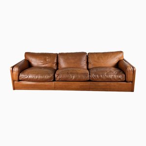 Vintage Italian Sofa in Leather Cognac from Poltrona Frau, 1970