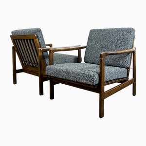 Set of B-7522 Armchairs by Zenon Bączyk, 1960s