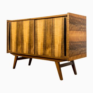 Nussholz Sideboard von Słupskie Fabryki Mebli, 1960er