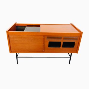 Kleines Vintage Sideboard aus Holz, 1960er