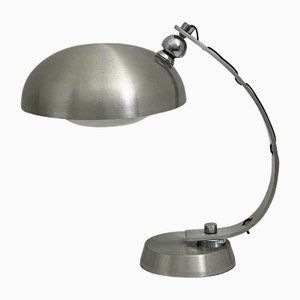 Ministerial Lamp in Aluminum by Angelo Lelli for Arredo Luce, 1970s