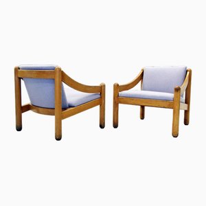 Carimate Armchairs by Vico Magistretti for Cassina, 1960s, Set of 2