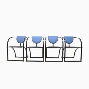 Postmodern Cosinus Dining Chairs by Karl Friedrich Förster for KFF, 1980s, Set of 4