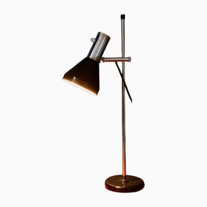 Lámpara de escritorio ajustable modernista, años 60