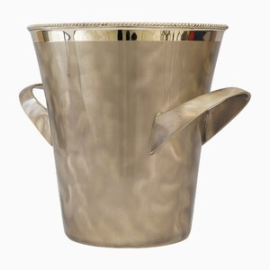 Art Deco Silvered Champagne Cooler by Kurt Mayer, 1960s