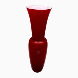 Vase aus Opalglas von Carlo Nason, 2000er