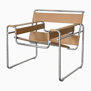 Wassily Lounge Chair by Marcel Breuer for Gavina, Italy, 1960s