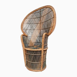 Peacock Rattan Lounge Chair