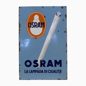 Insegna pubblicitaria Osram, anni '50
