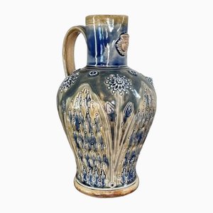 Brocca Lambeth antica vittoriana di Doulton, 1876