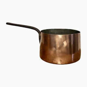 Antique Victorian Copper Saucepan from Hodges & Sons, 1860