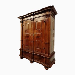 Baroque Walnut Wardrobe, Southern Germany, 1770s