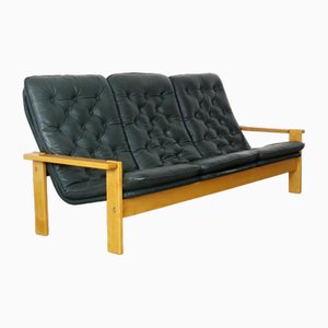 3-Sitzer Sofa aus Leder