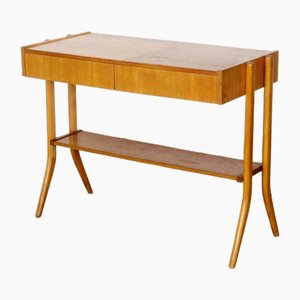 Side Table in Oak by František Jirák for Tatra
