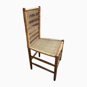 Vintage Rattan Side Chair, 1960s