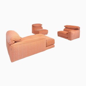 Roche Bobois Modular Lounge Sofas, Set of 3