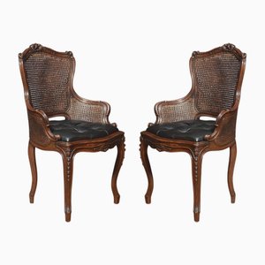 Louis XV Armchairs, 1890s, Set of 2