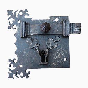Antique Wrought Iron Lock