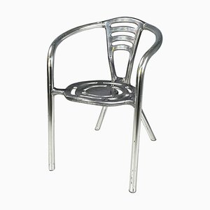 Italian Postmodern Boulevard Chair in Aluminum by Ferdinand A. Porsche for Ycami, 1990s