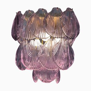 Lámpara de techo de cristal de Murano, años 90