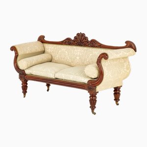 William IV Sofa aus Mahagoni