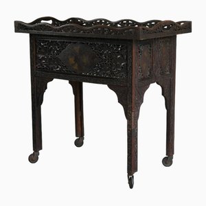 Indian Carved Tray Table