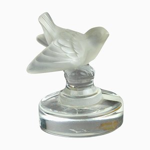 Oiseau en Verre Givré de Lalique, France