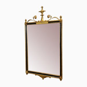 Empire Hand Carved and Guilded Mirror from Spini Firenze, 1960s