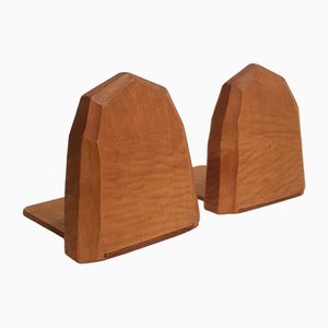 Anthroposophical Bookends, 1920s, Set of 2