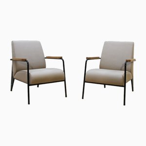 Fauteuils par Jean Prouvé pour Vitra, Set de 2