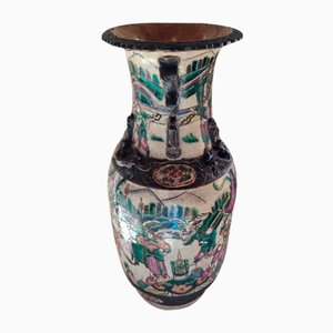 Nanking Porzellanvase, 19. Jh., China