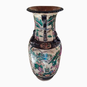 Vaso in porcellana di Nanchino, XIX secolo