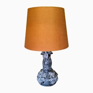 Französische Keramik Stehlampe, 1960er