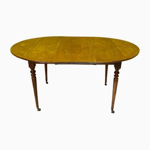 French Louis XVI Dining Table in Mahogany