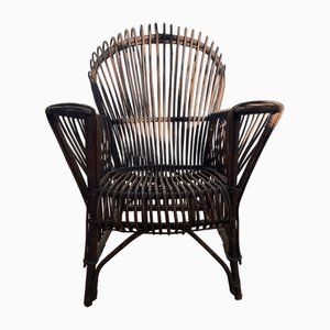 Set of Bamboo Armchairs from Dalvera, 1960s