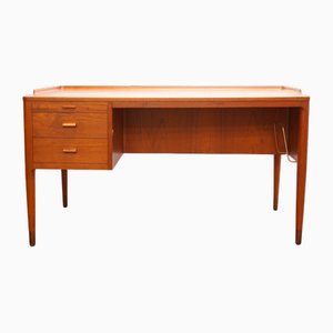 Bureau Scandinave en Teck par H. Brockmann Petersen pour Poul M. Jessen, 1960s