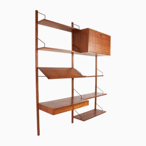 Wall Unit Royal System by Poul Cadovius for Cado, Denmark, 1960s