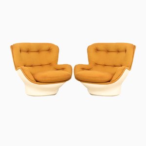 Karate Armchairs by Michel Cadestin for Airborne, 1970s, Set of 2