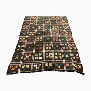 Tapis Kilim Marron Naturel, 1960s