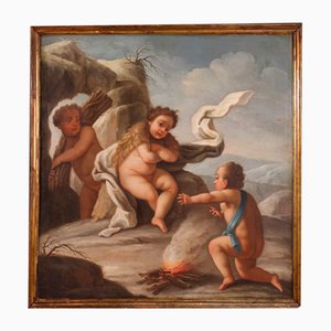 Alegoría del invierno, 1750, óleo sobre lienzo