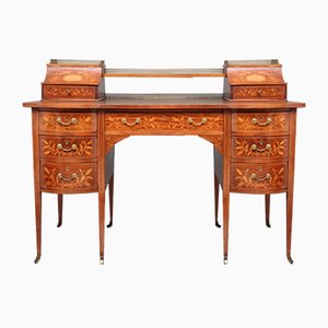 Bureau 19ème Siècle en Acajou Marqueté, 1890s