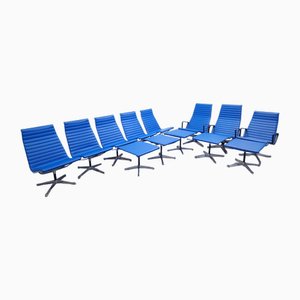 Chairs by Charles & Ray Eames for Vitra, 1958, Set of 8