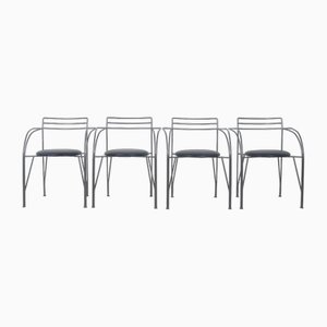 Lune d'Argent Chairs by Pascal Mourgue for Fermob, 1980s, Set of 4