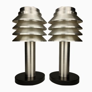 Space Age Style Table Lamps attributed to Hans-Agne Jakobsson, Set of 2