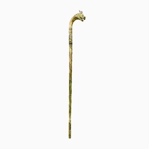 Antique Silver Plated Walking Cane