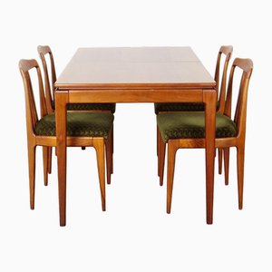 Dining Table and Chairs by Karel Blames, Set of 5