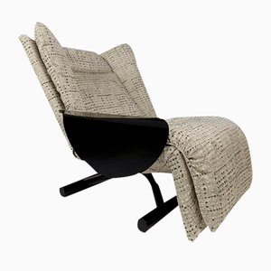 Italian Postmodern Reclining Lounge Chair from Cinova, 1980s