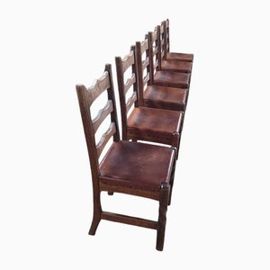 Dining Chairs by James Walter Chapman-Taylor, 1930s, Set of 6