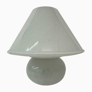 Glass Mushroom Table Lamp from Limburg Glashütte, 1970s