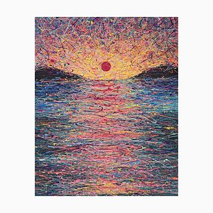 Nadine Antoniuk, Every Drop of Sunrise (Stretched), 2024, Acrylic